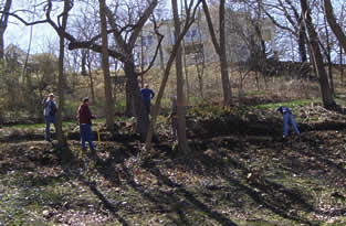 Trail workers by Susan Muehlfelder